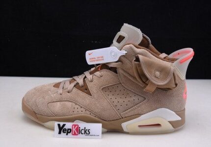 Travis Scott x Air Jordan 6 ?British Khaki?