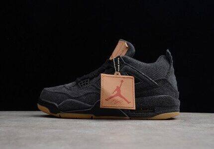 AIR JORDAN 4 RETRO 'BLACK DENIM'